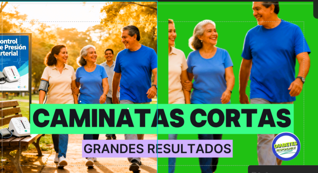 Caminatas cortas, grandes&nbsp;resultados