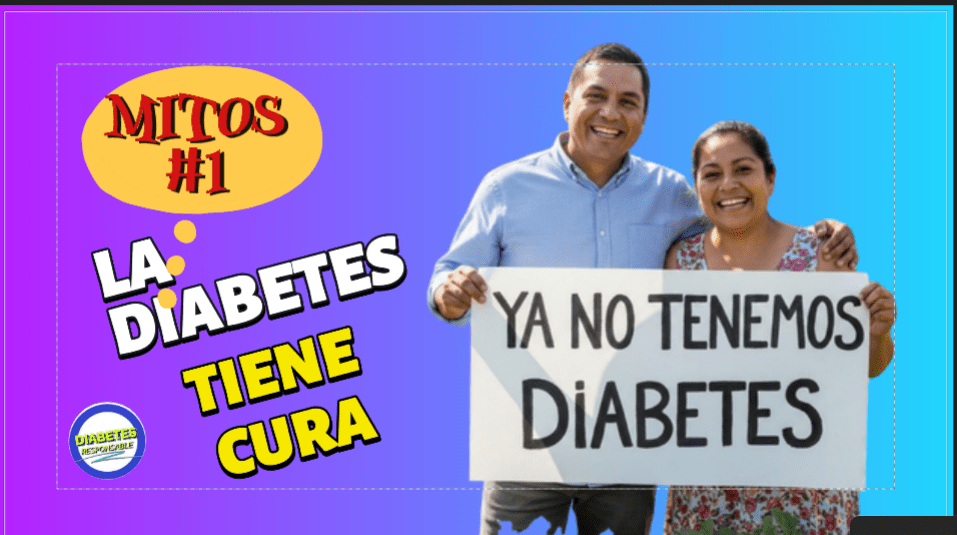 Mitos #1: La diabetes tiene&nbsp;cura