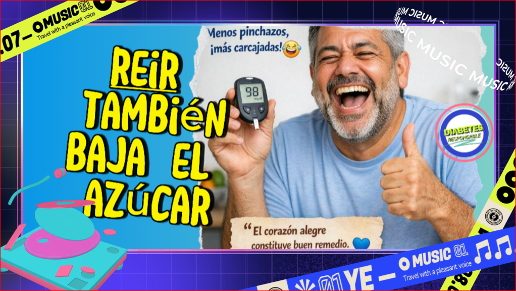 Reír también ayuda a controlar la diabetes (aunque no lo diga la&nbsp;receta)