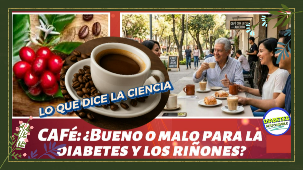 El CAFé¿Bueno o Malo  para   la Diabetes y los riñones? ¿que dice la&nbsp;ciencia?
